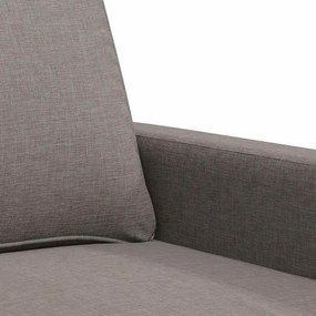 vidaXL Πολυθρόνα Taupe 60 εκ. Υφασμάτινη