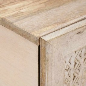 vidaXL Τραπεζάκι σαλονιού Λευκό 80 x 54 x 40 εκ Επεξεργασμένο Ξύλο