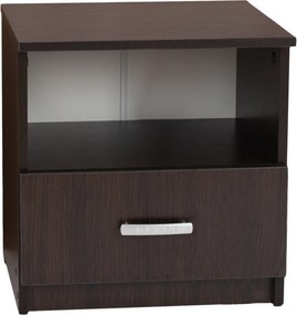 ΚΟΜΟΔΙΝΟ ΜΕ ΣΥΡΤΑΡΙ ADLER HM2431.02 ΜΕΛΑΜΙΝΗ WENGE 45x40x48Υεκ.