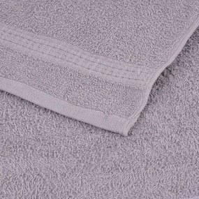 vidaXL Χειροπετσέτες FROGN 10 τεμ. Γκρι 50x100 εκ. 360 γρ./μ²
