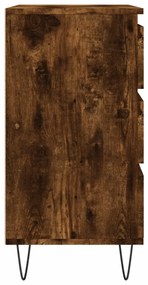 vidaXL Ντουλάπι Καπνιστή Δρυς 60x35x70 εκ. από Επεξεργασμένο Ξύλο