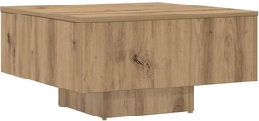 vidaXL Τραπεζάκι Σαλονιού Αρτισιανή Δρυς 60x60x31,5εκ Επεξεργασμ. Ξύλο