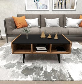 Τραπεζάκι Σαλονιού Ανοιχτή Καρυδιά LINE 40x56x90