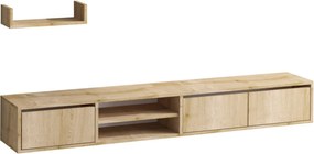 Έπιπλο Τηλεόρασης Δρυς Ζαφείρι TEKA 180x30x25