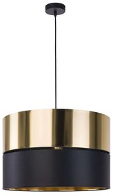 Φωτιστικό Οροφής Hilton 4346 1xΕ27 15W Φ50cm 175cm Gold-Black TK Lighting