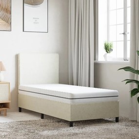 VidaXL Στρώμα Αφρού Medium Soft 90x190 εκ. Μονό