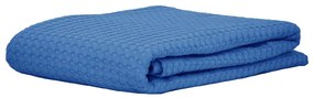 Κουβέρτα Πικέ Michelle 8 Lake Blue Anna Riska Ημίδιπλο 160x240cm 100% Βαμβάκι