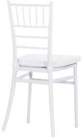 Καρέκλα Catering TIFFANY C21104 με Μαξιλάρι Πολυπροπυλενίου Λευκή 39x47x89Y εκ. 39x47x89 εκ.