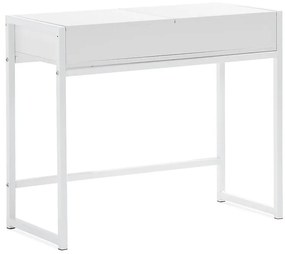 Τουαλέτα Springfield 125, Άσπρο, Καθρέφτης, 75x90x40cm