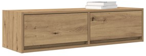 vidaXL Έπιπλο τηλεόρασης Artisan Oak 100x31x25,5 εκ Επεξεργασμένο ξύλο