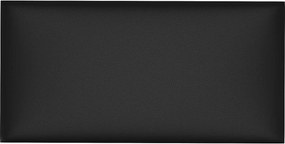 vidaXL Κεφαλάρι Τοίχου 12 pcs Μαύρο 60 x 30 cm ύφασμα