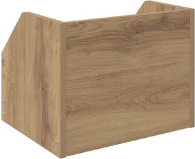 vidaXL Κουτί Άλμπουμ Βινυλίου Artisan Δρυς 38 x 30 x 29 εκ