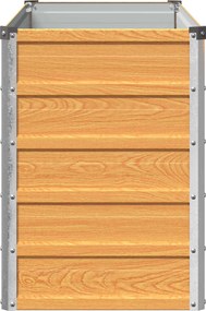 vidaXL Υψωμένο Κρεβάτι Κήπου Φυσικό 100 x 40 x 55 cm