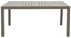 Τραπέζι Lafla Επεκτεινόμενο Αλουμίνιο Σαμπανιζέ 160-240x100x75εκ. 240x90x75 εκ.