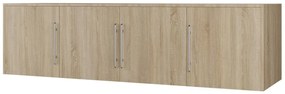 Ντουλάπι Honolulu A136, Sonoma οξιά, 45x196x57cm, Πλαστικοποιημένη μοριοσανίδα
