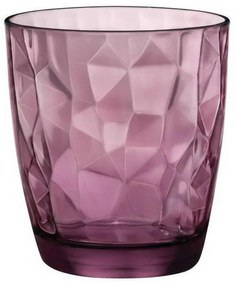 Ποτήρι Νερού 300ml Bormioli Rocco Diamond Rock Purple