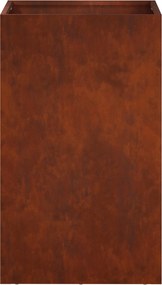 vidaXL Γλάστρα Κήπου 2 τμχ. Σκ rusty 30 x 30 x 40 cm