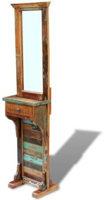 Καθρέφτης Εισόδου 47 x 23 x 180 εκ. από Μασίφ Ανακυκλωμένο Ξύλο - Πολύχρωμο