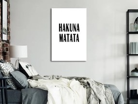 Πίνακας - Hakuna Matata (1 Part) Vertical - 40x60