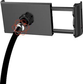 KAKUSIGA επιτραπέζια βάση smartphone/tablet KSC-463, μαύρη