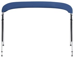 vidaXL Τέντα Σκάφους με 4 Αψίδες Μπλε Ναυτικό 243x(230-244)x137 εκ.
