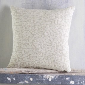 Μαξιλαροθήκη Διακοσμητική Kober Ecru Ρυθμός 40Χ40 Chenille,Cotton,Polyester