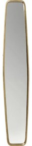 Καθρέπτης Τοίχου Clip Μπρούτζινος  32x5x177εκ - Χρυσό