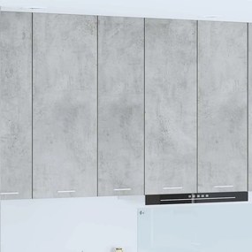 vidaXL Κρεμαστό ντουλάπι Σκυρόδεμα Γκρι 30 x 31 x 100 εκ.