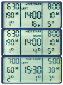 vidaXL Προγραμματιστής Ποτίσματος Ψηφιακός με Δύο Εξόδους