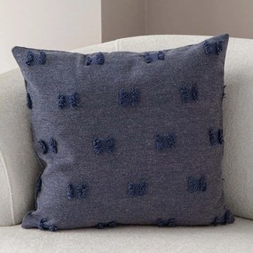 Μαξιλαροθήκη Διακοσμητική Tuffet 881PCR1646 Blue Aberto Design 43X43 Πολυέστερ