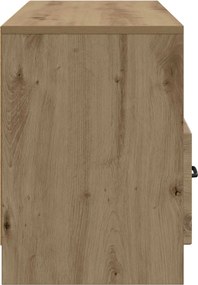 vidaXL Ντουλάπι TV 102 x 34,5 x 47 εκ Artisan Δρυς Επεξεργασμένο Ξύλο