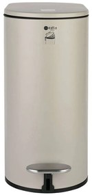 Κάδος Απορριμμάτων Slim Soft Close 02-19129 13,8x28,4x30,5cm 5lt Matte Taupe Estia Metal