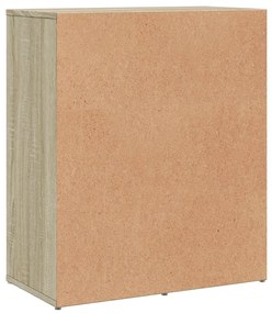 vidaXL Βοηθητικό Ντουλάπι Sonoma Δρυς 60x31x70 εκ. Επεξεργασμένο Ξύλο