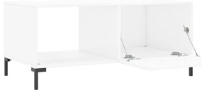 vidaXL Τραπεζάκι Σαλονιού Λευκό 90x50x40 εκ. Επεξεργασμένο Ξύλο