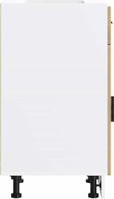 vidaXL ντουλάπι βάσης κουζίνας Porto Δρυς τεχνίτης κατασκευασμένο ξύλο