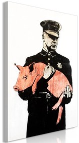 Πίνακας - Police Pig (1 Part) Vertical - 60x90