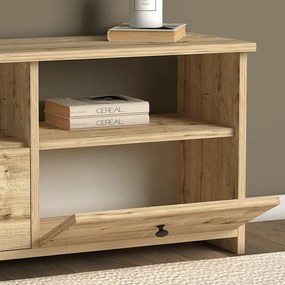 Έπιπλο τηλεόρασης Mahen sapphire oak 140x35x49εκ