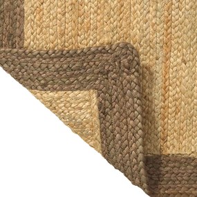 vidaXL Χαλί Περιοχής Γκρι 240 x 340 εκ. Γιούτα