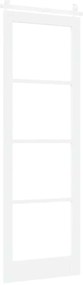 vidaXL Συρόμενη Πόρτα ORKDAL Λευκό 78 x 232 cm Μασίφ ξύλο πεύκου