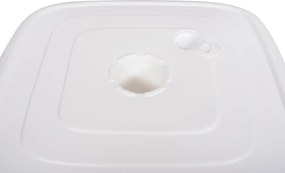 ΠΛΑΣΤΙΚΗ ΒΑΣΗ ΟΜΠΡΕΛΑΣ ΜΕ ΡΟΔΑ SOLBAS HM6113.01 ΛΕΥΚΗ- ΚΟΝΤΑΡΙ 33/50mm 46,5x23,5Υ