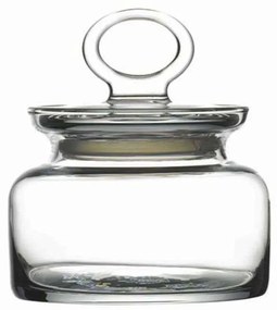 Βάζο Αποθήκευσης Με Καπάκι SP98863K1 500ml 13,6x13,6x11,8cm Clear Espiel Glass