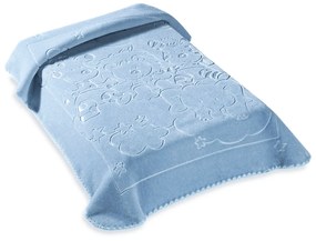 ΚΟΥΒΕΡΤΑ ΙΣΠΑΝΙΑΣ ΚΟΥΝΙΑΣ 110X140 BELPLA STER 521 BLUE