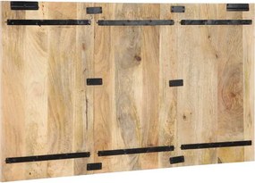 vidaXL κεφαλάρι 140 cm μασίφ ακατέργαστο ξύλο Mango