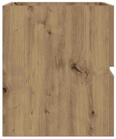 vidaXL Ντουλάπι Νιπτήρα Αρτισιανή Δρυς 90x38,5x45εκ Επεξεργασμένο Ξύλο
