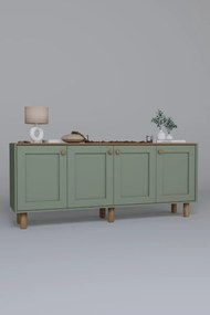 Stewehome Μποέμ σειρά κονσόλα Πράσινο 180x40x75 cm