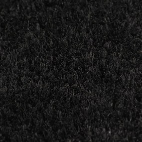 vidaXL Πατάκι Εισόδου Μαύρο 100 x 200 εκ. Θυσανωτός Κοκοφοίνικας