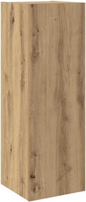 vidaXL Μονάδες TV Επιτοίχιο 4 pcs Artisan Oak Επεξεργασμένο ξύλο