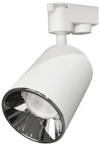 Σποτ Ράγας GU10 1 Φάση Αλουμίνιο Φ7,2 Spotlight-6543-Λευκό 6543