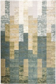 Χαλί Bellagio 11178 Y Petrol-Beige-Ecru Βιοκαρπέτ 160X230cm