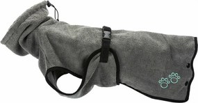 Μπουρνούζι για σκύλο Trixie Γκρι L